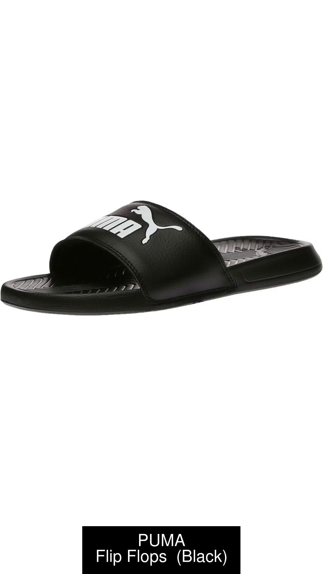 PUMA Men Popcat Flip Flops Buy Black Color PUMA Men Popcat Flip