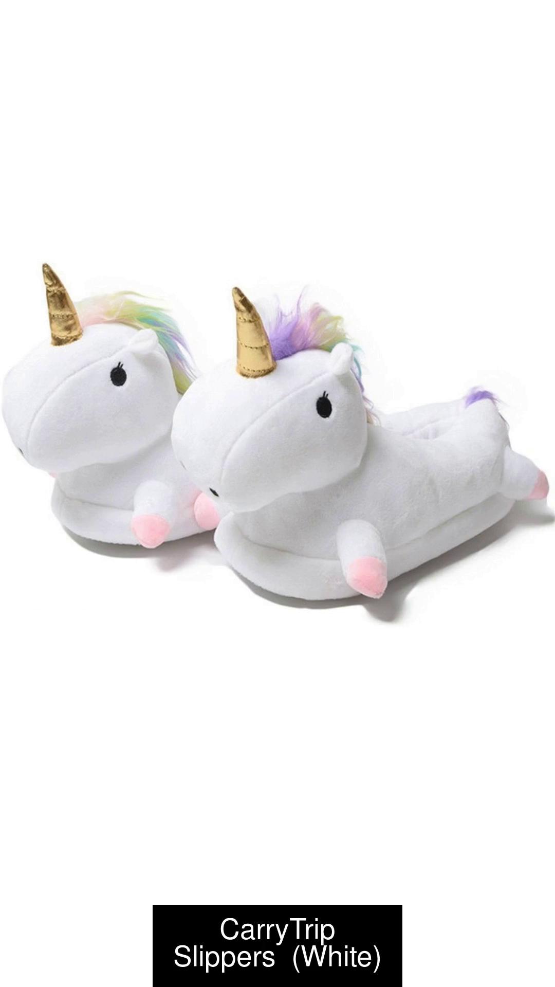 Unicorn slippers size on sale 10