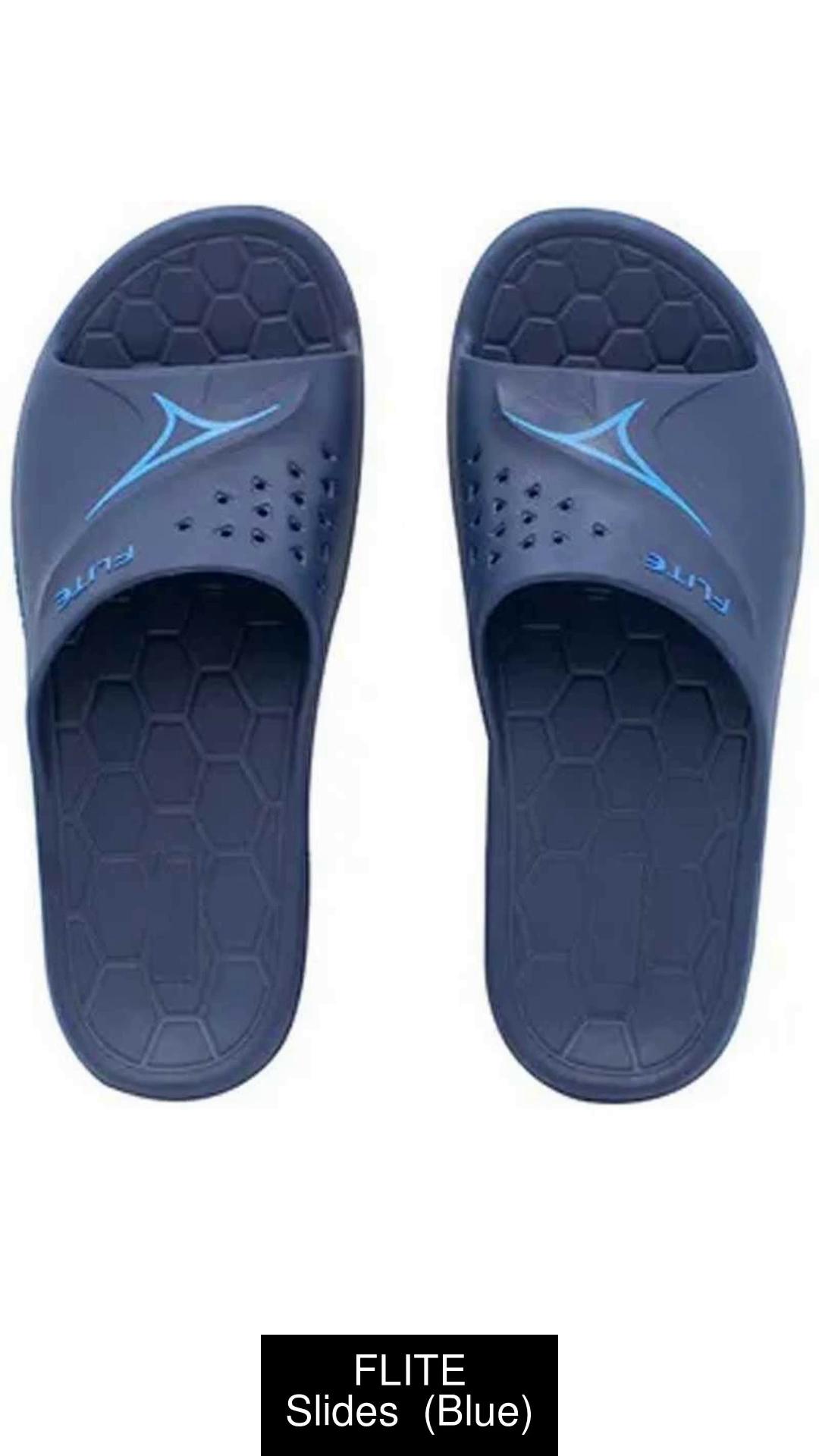 FLITE Men Slides Buy blue Color FLITE Men Slides Online at Best