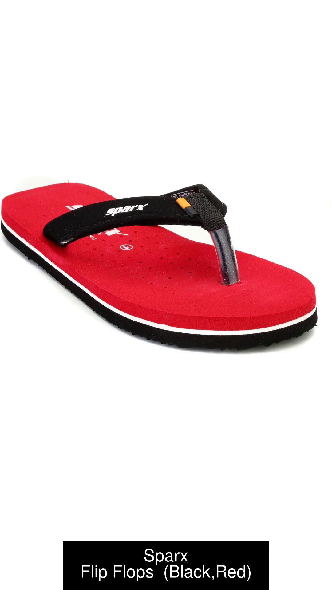 Sparx best sale red slippers