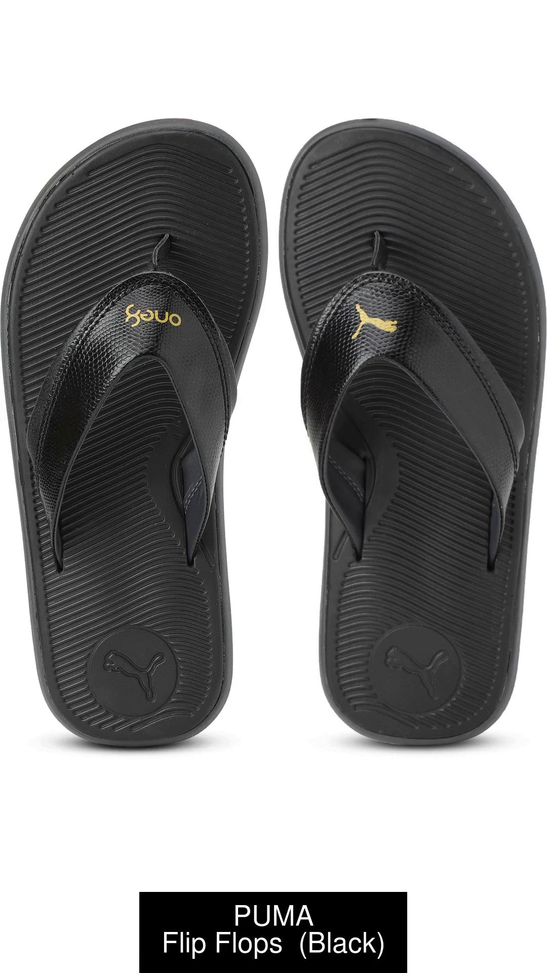 Puma flip outlet flops leather