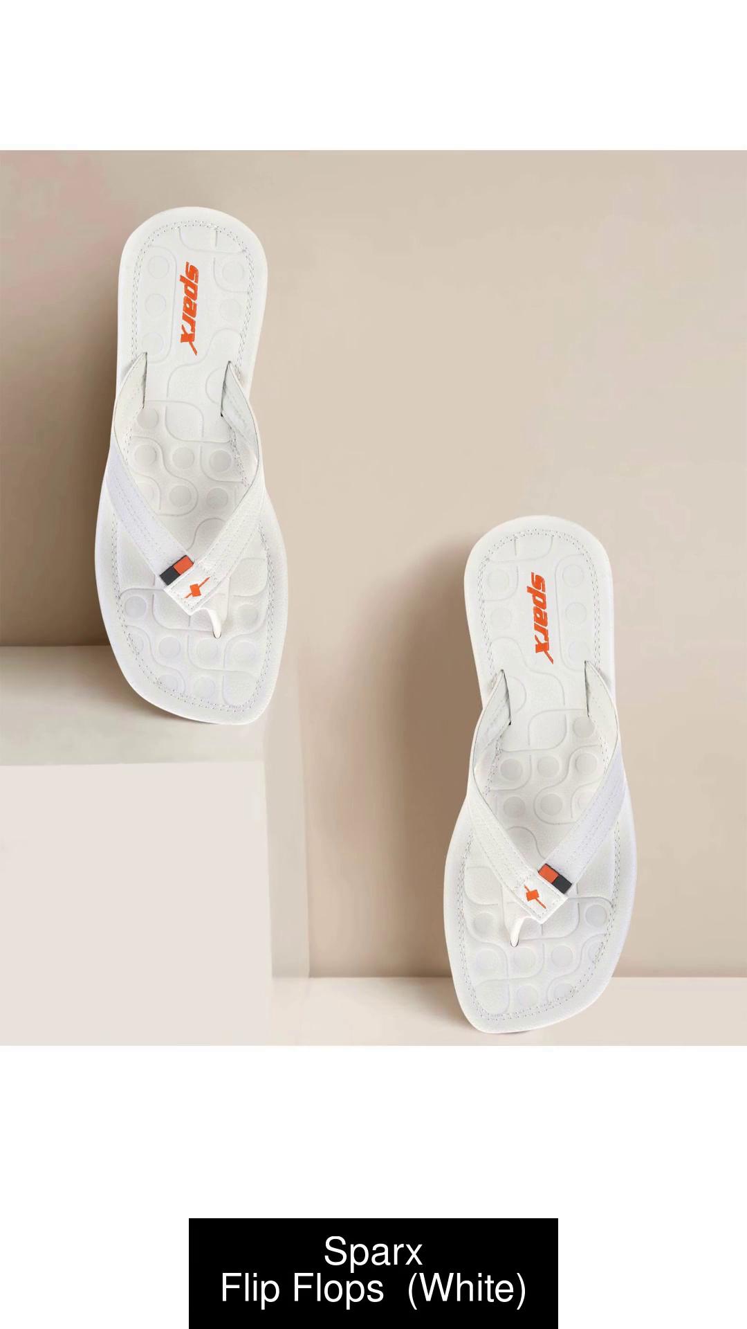 Sparx store chappal white