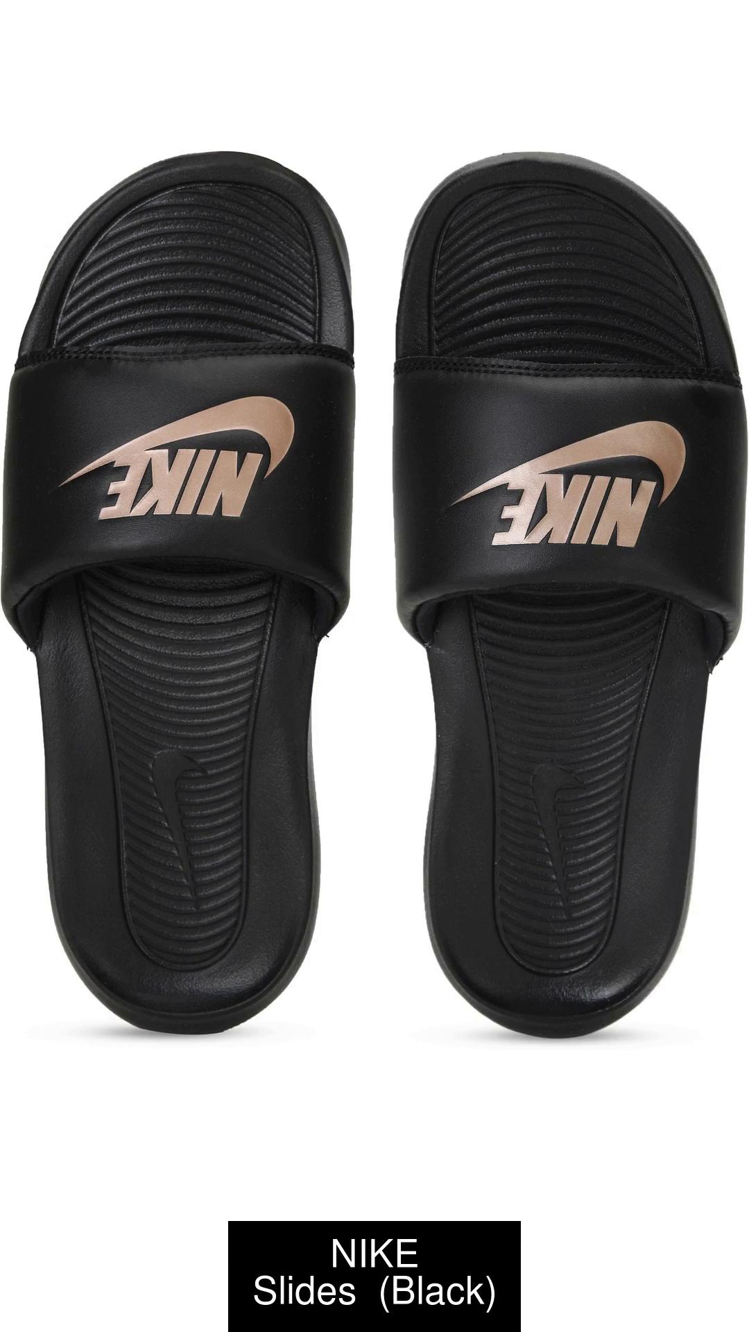 Nike kawa slide sale rose gold