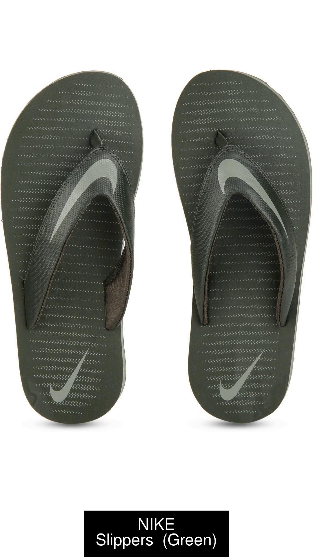 Nike men's chroma on sale thong 5 black slippers