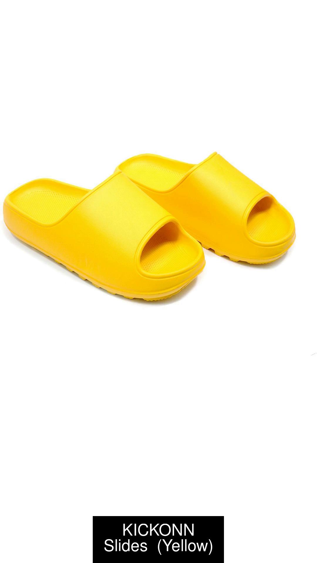 Yellow slides online mens