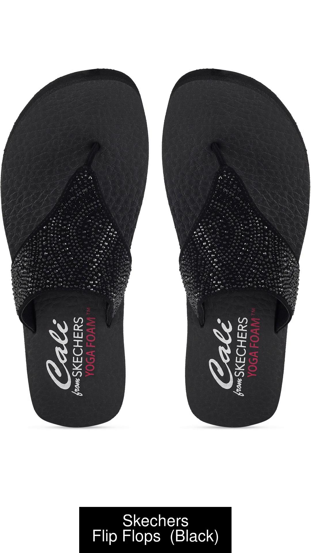 Skechers womens yoga foam flip outlet flops