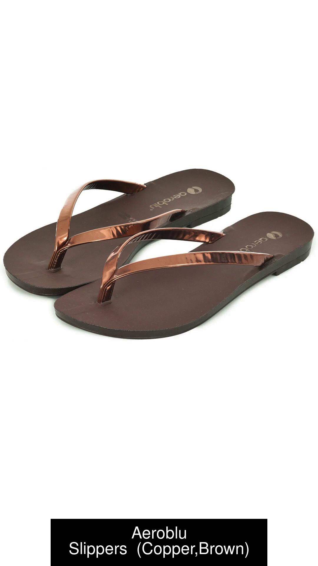 Daily Wear Aeroblu Women Flip Flops Slippers Chappals, Size: 5 To 10 at Rs  310/pair in Mumbai