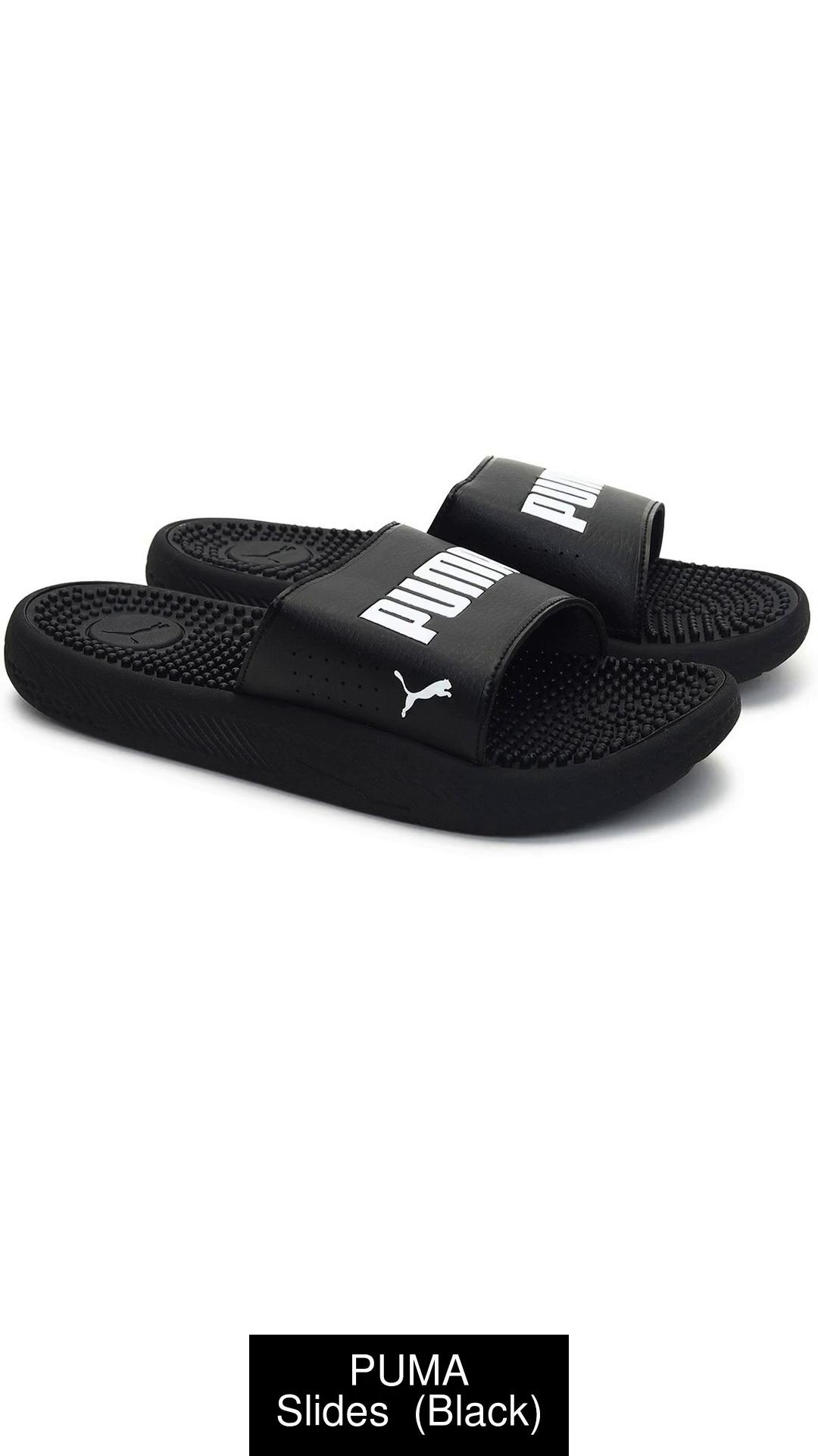 Fenty fur best sale slides black