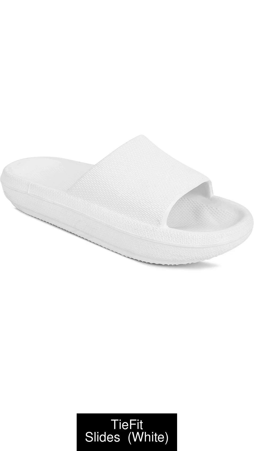 TieFit Men TieFit Slides for Men Soft and Comfortable EVA Shower