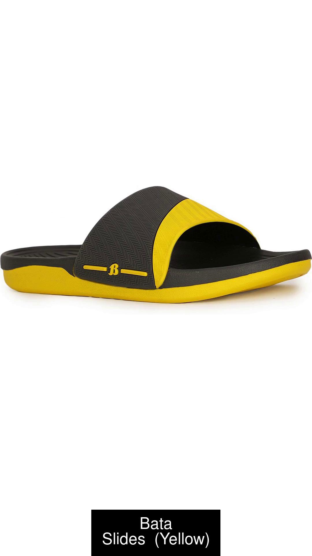 Yellow mens slides new arrivals