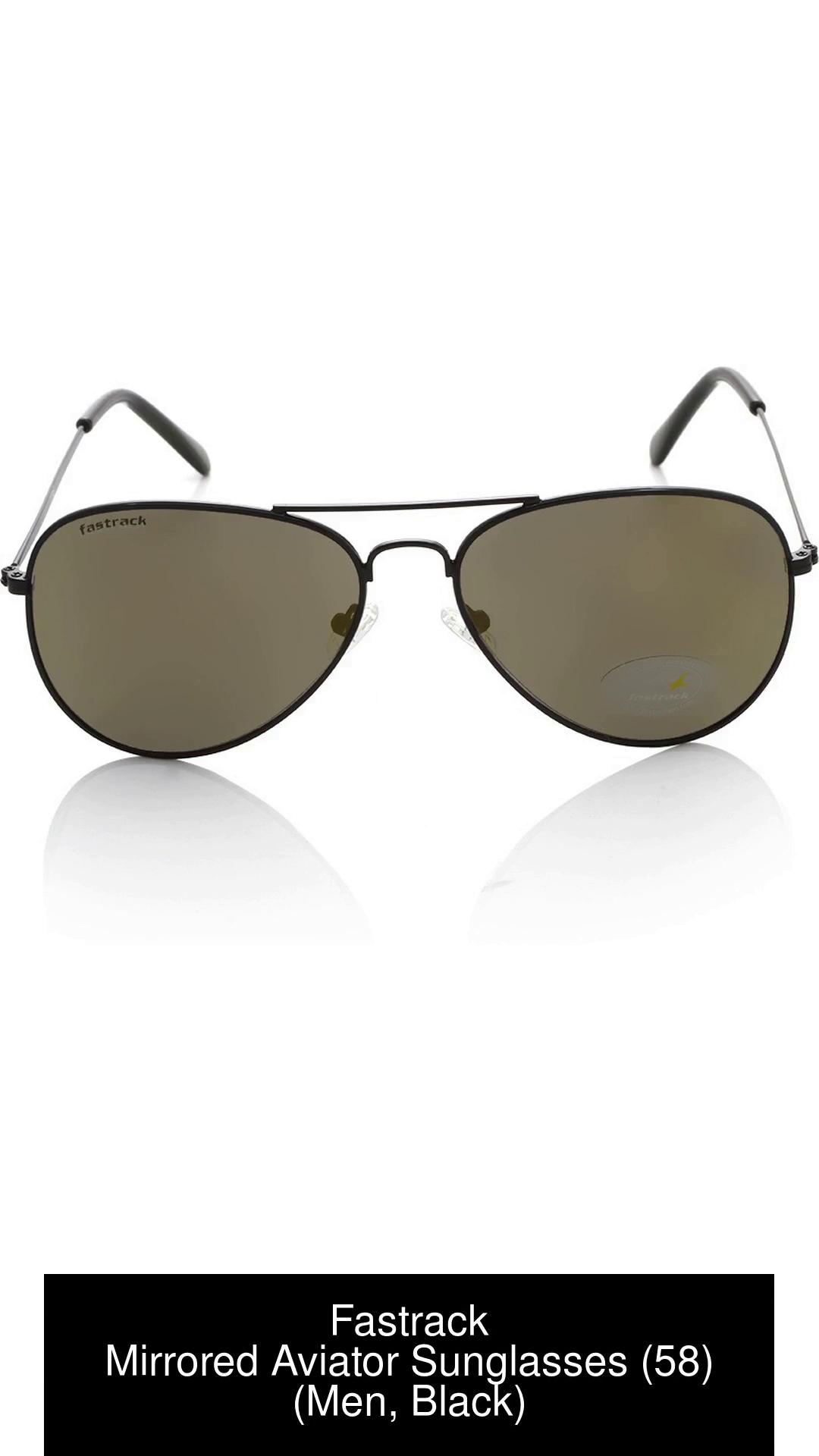 Black Square Fastrack Men Sunglasses - Visionsindia.in® - Sunglasses,  Contact Lens, Eyeglasses, Frames, Buy 1 Get 1 Offer for Gold Members