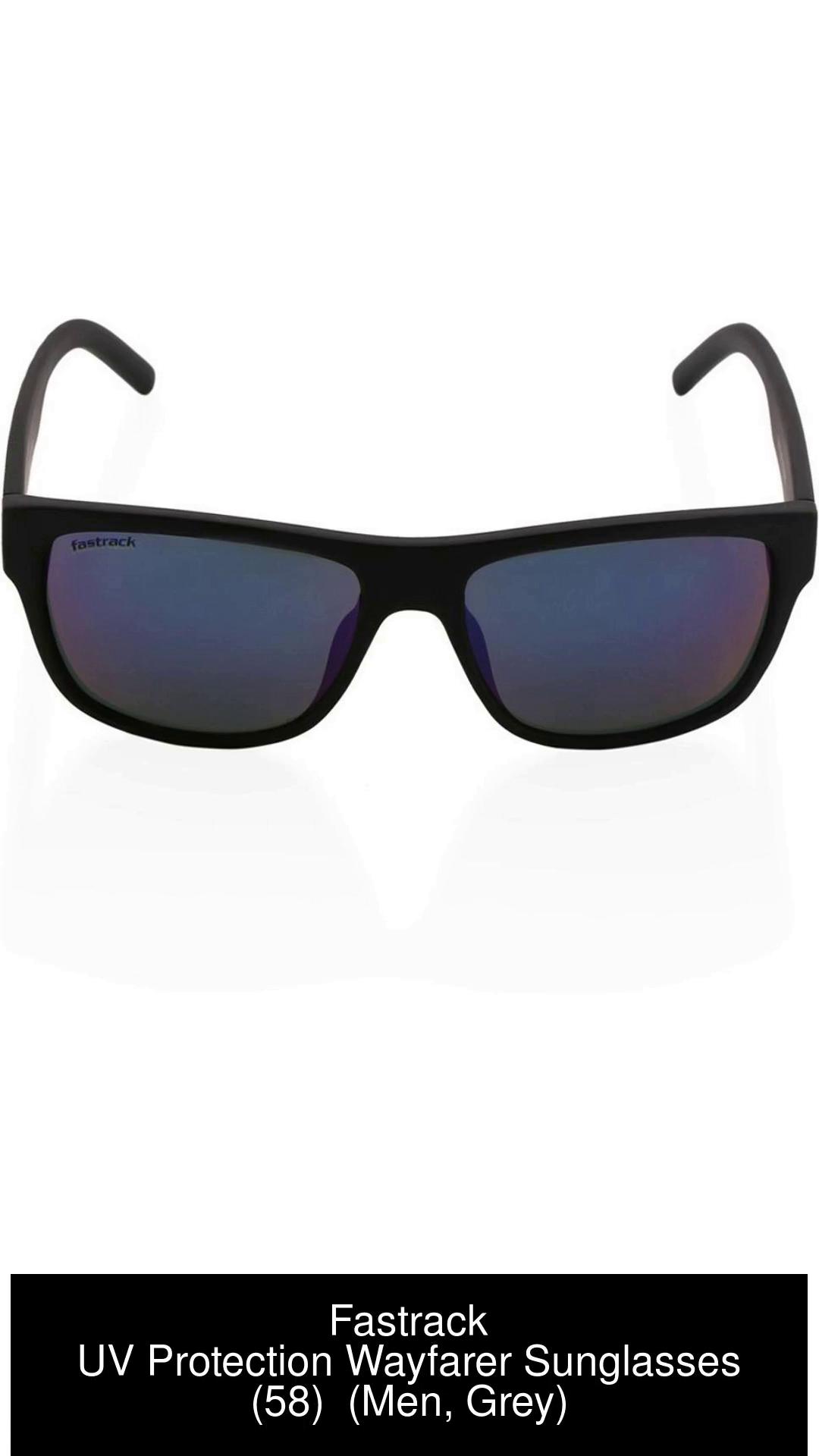 Buy Online Black Wayfarer Rimmed Sunglasses From Fastrack - P429Gr3 | Fastrack  Eyewear