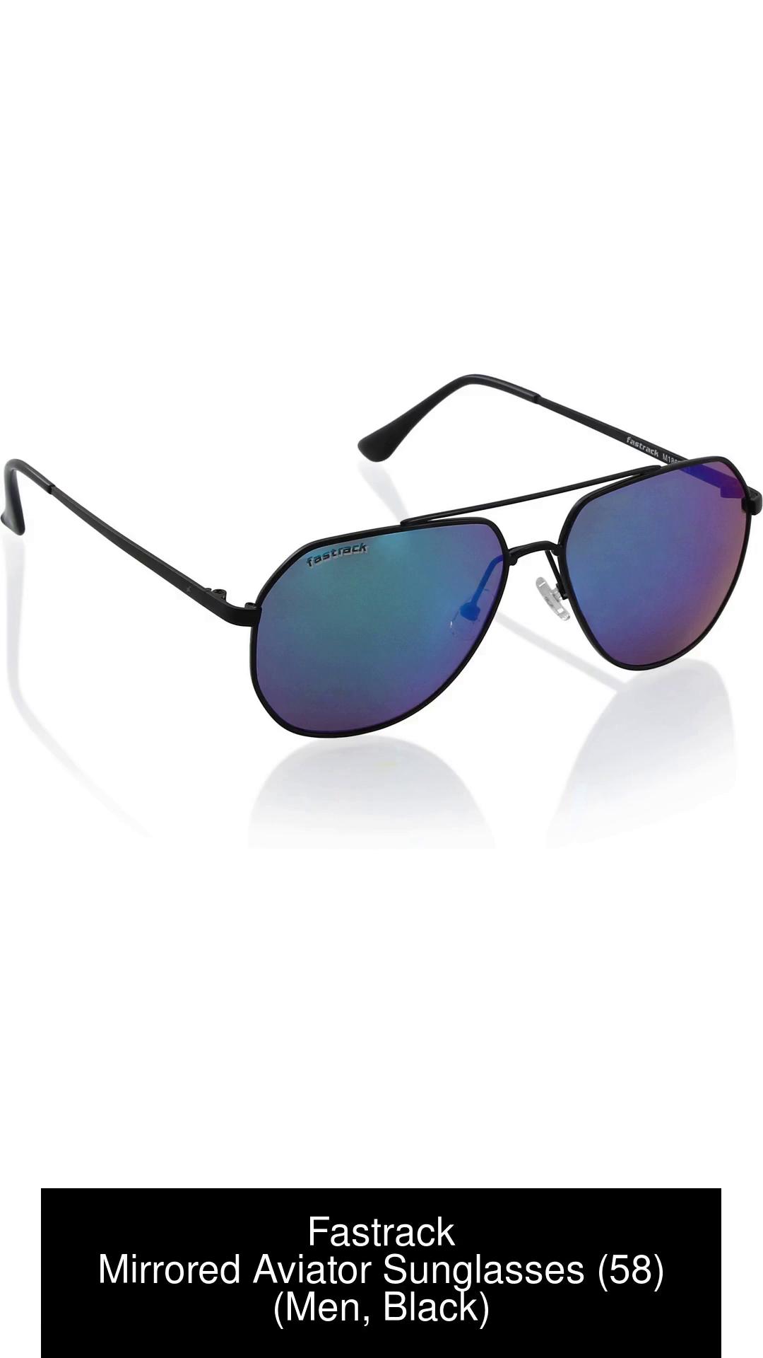 Buy Mirrored Wayfarer Men's Sunglasses - (C059GR2|61|Blue) online |  Looksgud.in