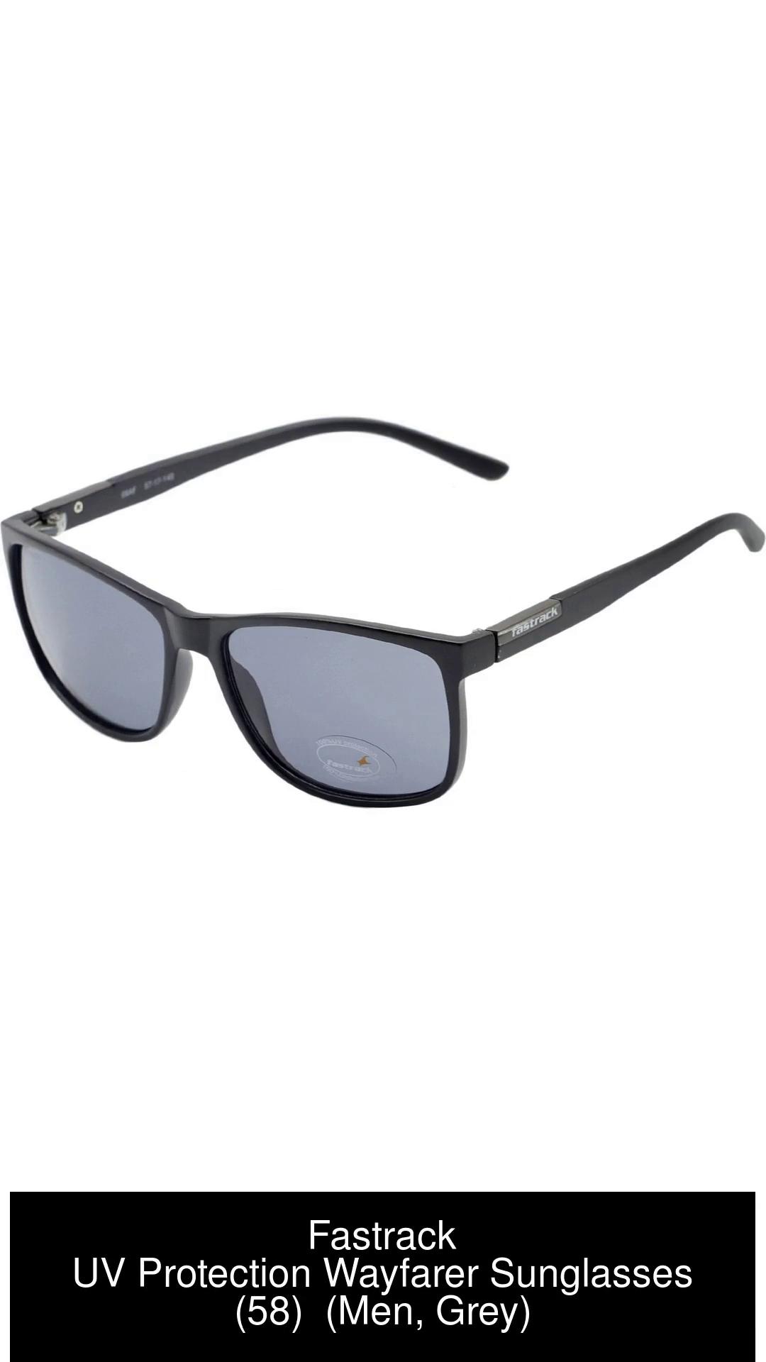 Buy Fastrack Wayfarer Sunglasses Grey For Men Online @ Best Prices