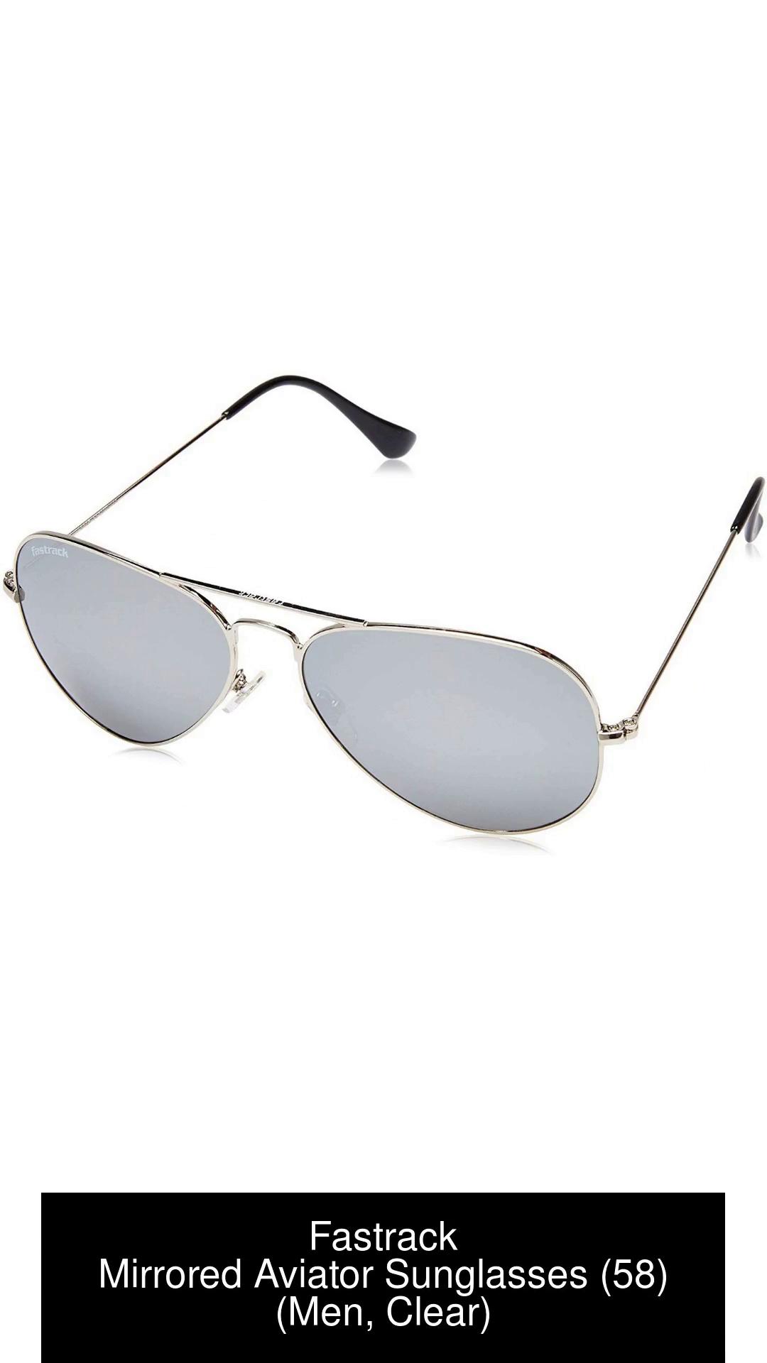 Fastrack hotsell clear sunglasses