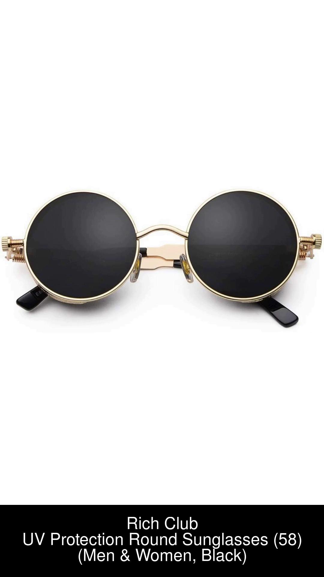 Dark clearance circle sunglasses