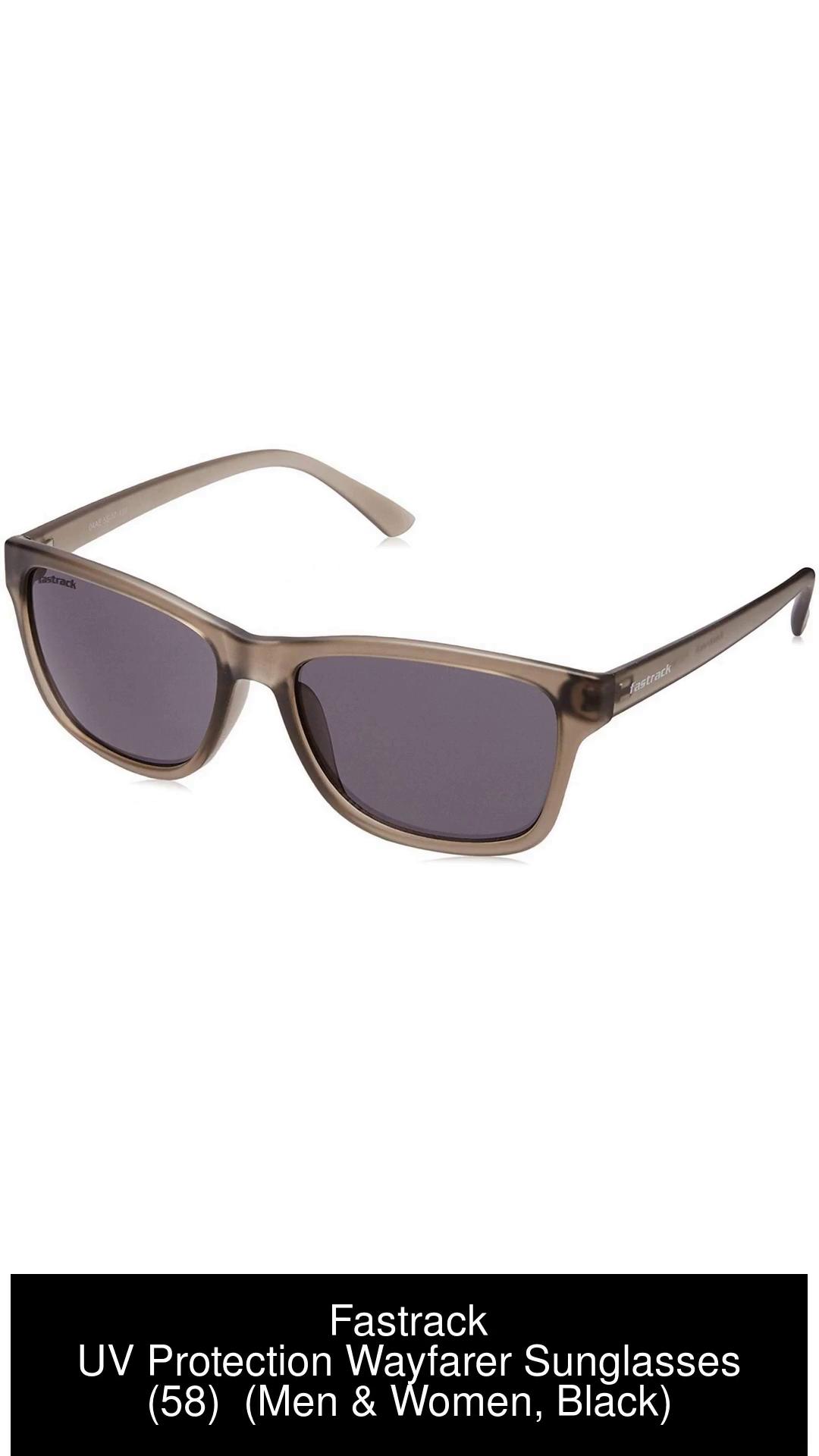 Buy Fastrack Retro Square Sunglasses Black For Men Online @ Best Prices in  India