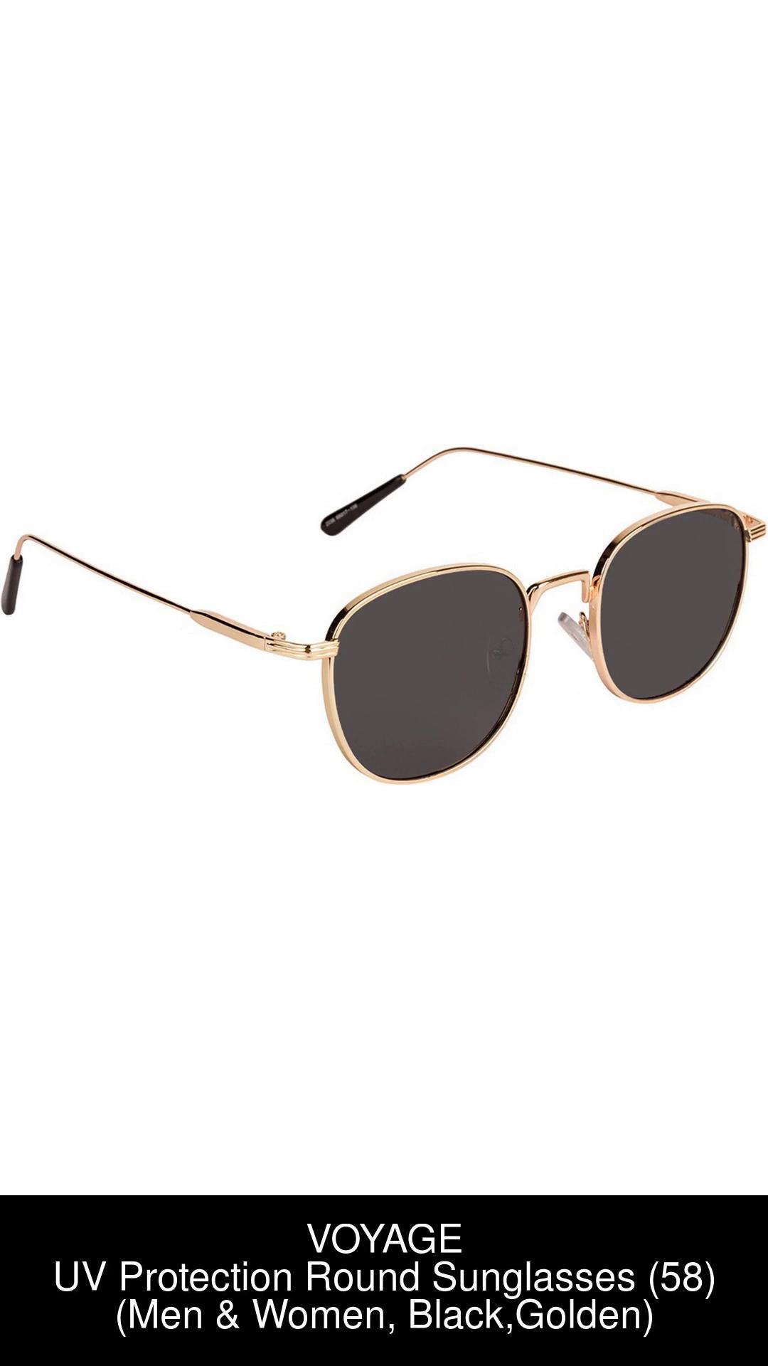 Buy Black Sunglasses for Men by VOYAGE Online