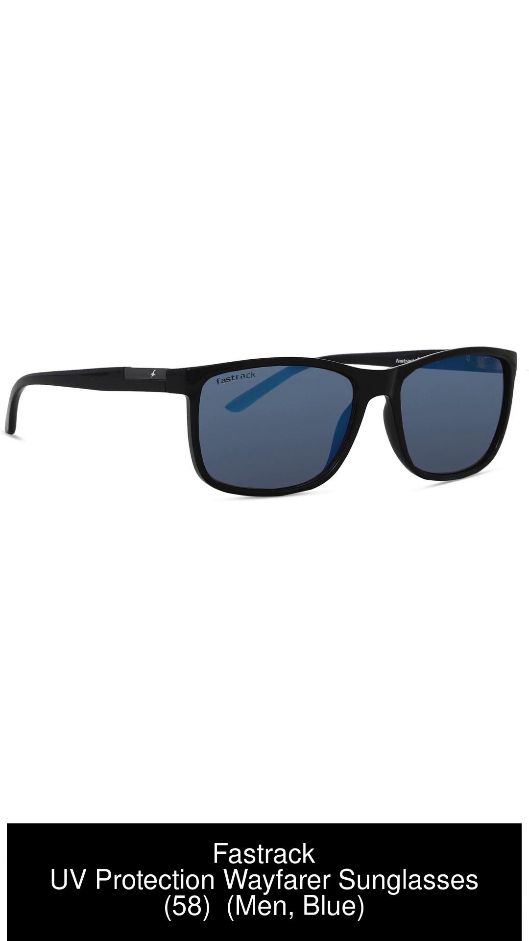 Buy Online Black Wayfarer Rimmed Sunglasses From Fastrack - P425Bk3 | Fastrack  Eyewear