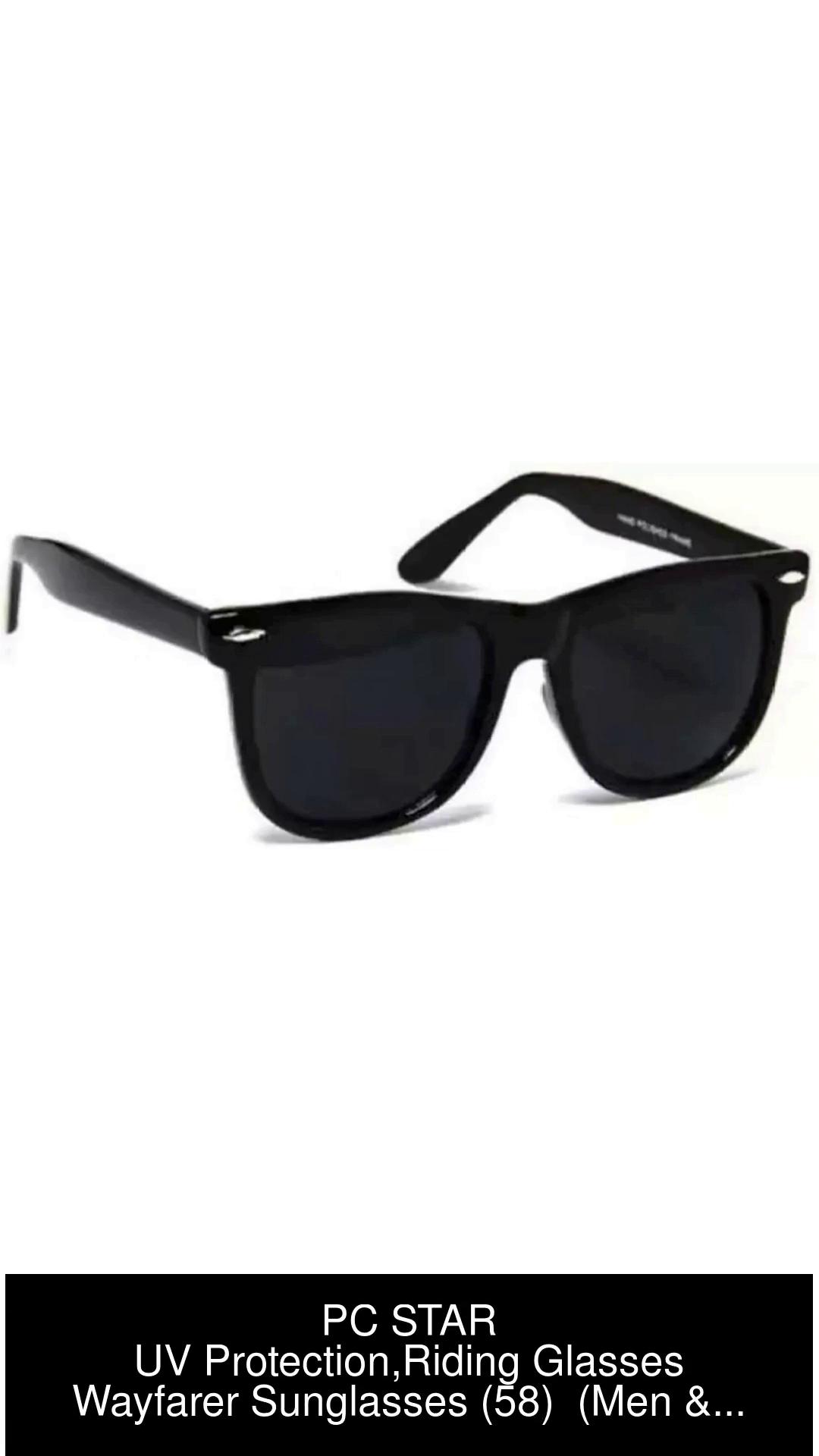 Dark shop black wayfarer