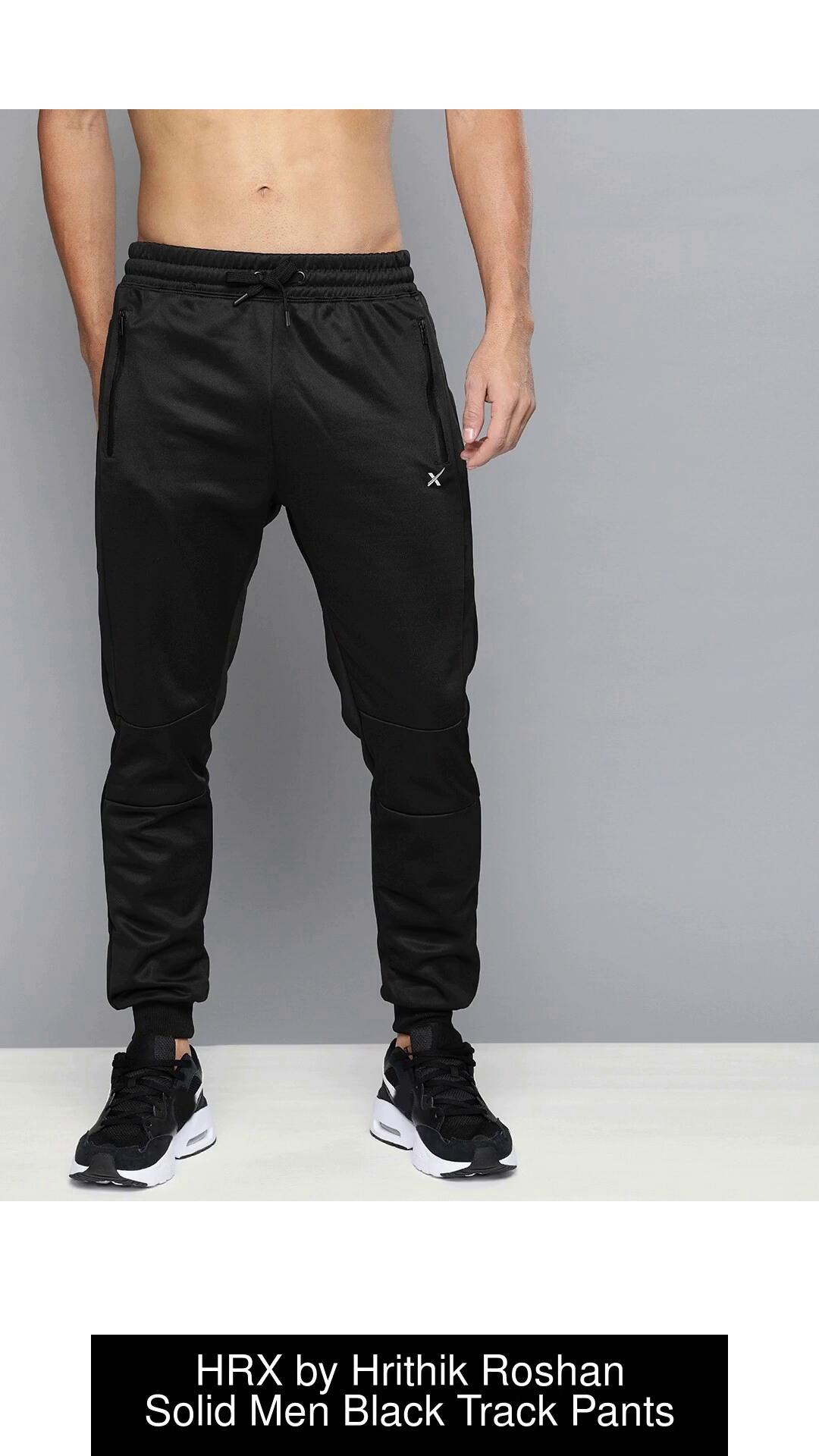 Buy HRX By Hrithik Roshan Women Black Solid Joggers - Track Pants