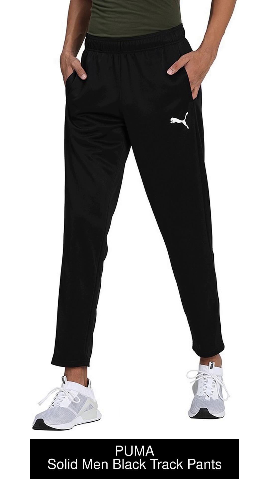 Buy HIGHLANDER Men Black Solid Slim Fit Track Pants  Track Pants for Men  9838379  Myntra