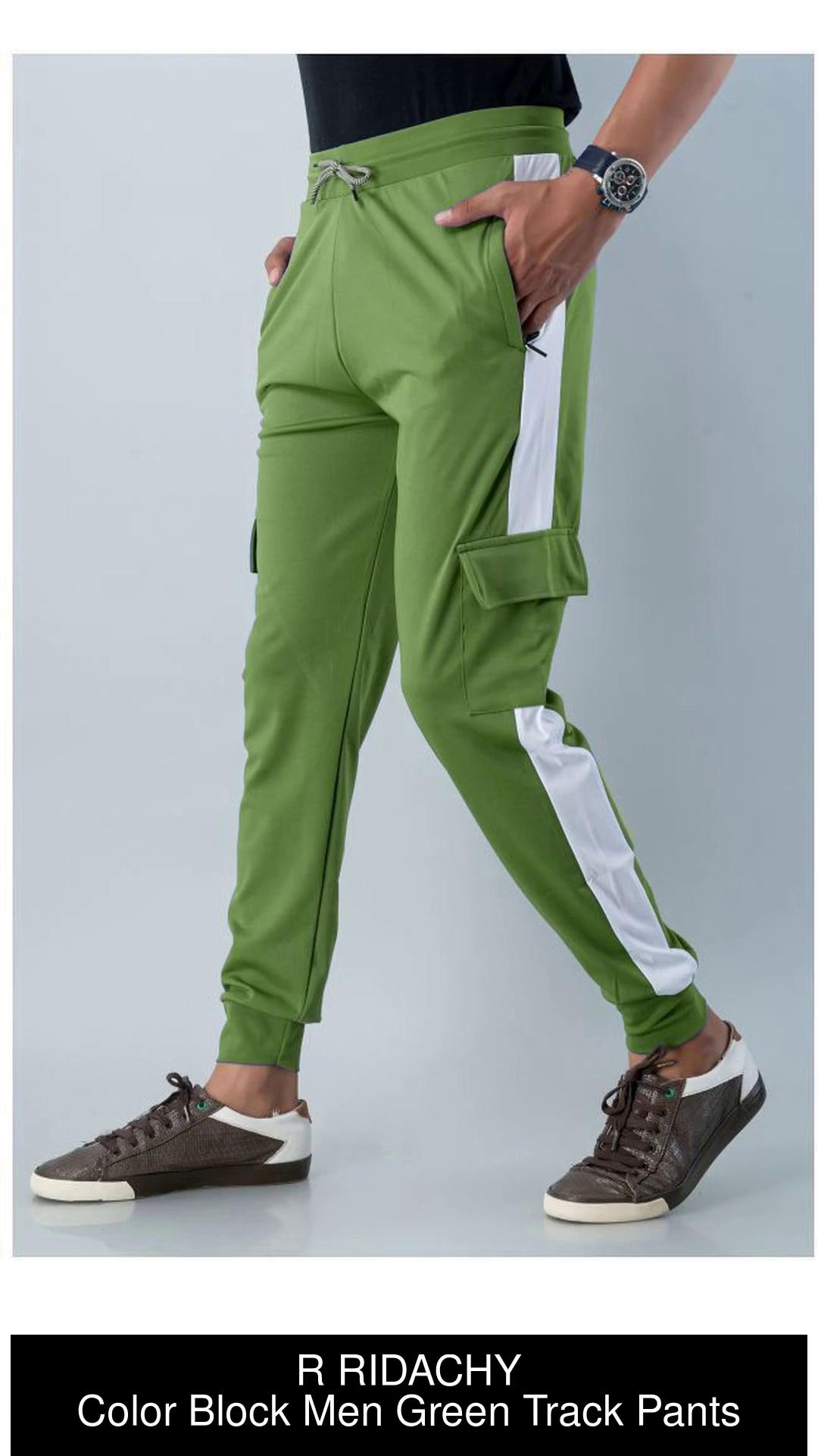 Buy Louis Philippe Green Track Pants Online  801265  Louis Philippe