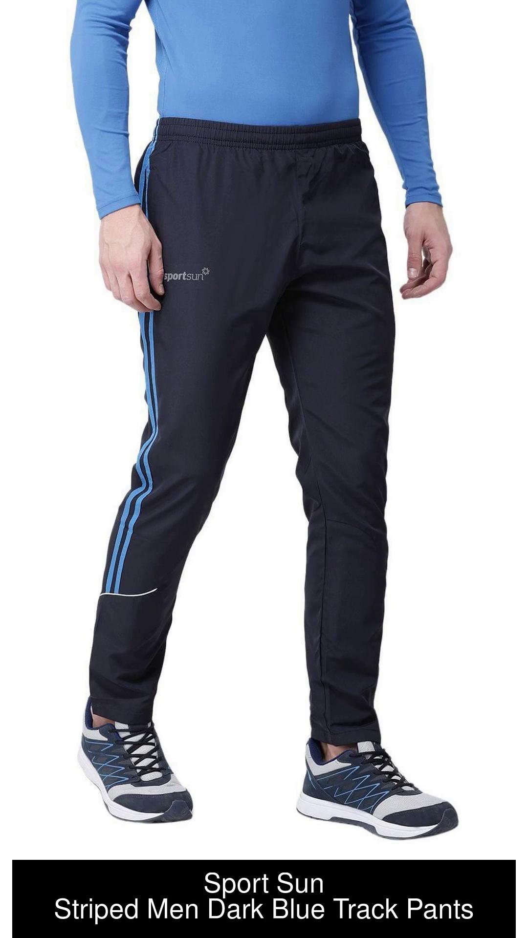 Buy online Navy Blue Solid Full Length Track Pant from Sports Wear for Men  by Sport Sun for 749 at 25 off  2023 Limeroadcom