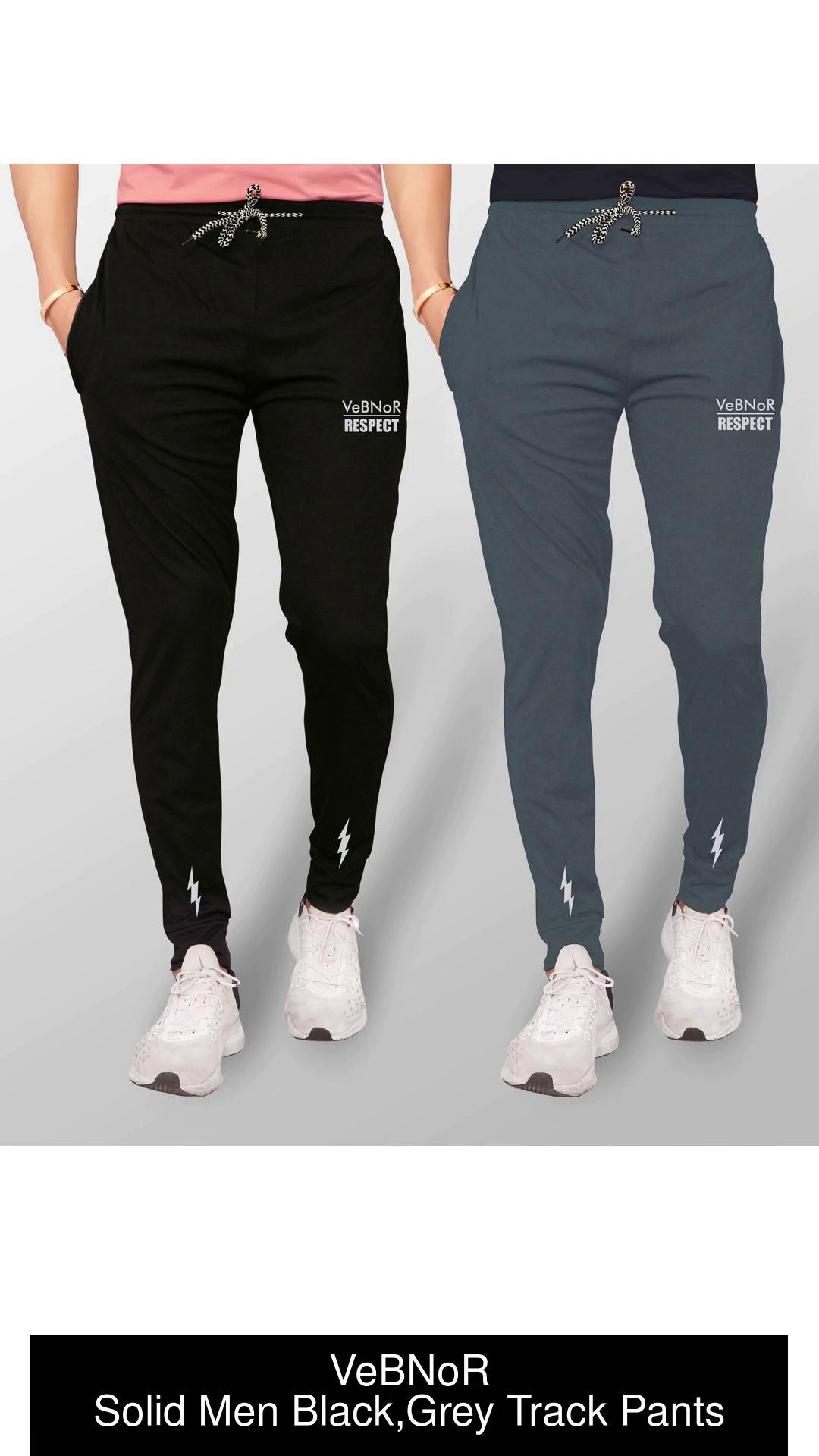 Buy PROLINE Grey Solid Cotton Regular Fit Mens Track Pants  Shoppers Stop