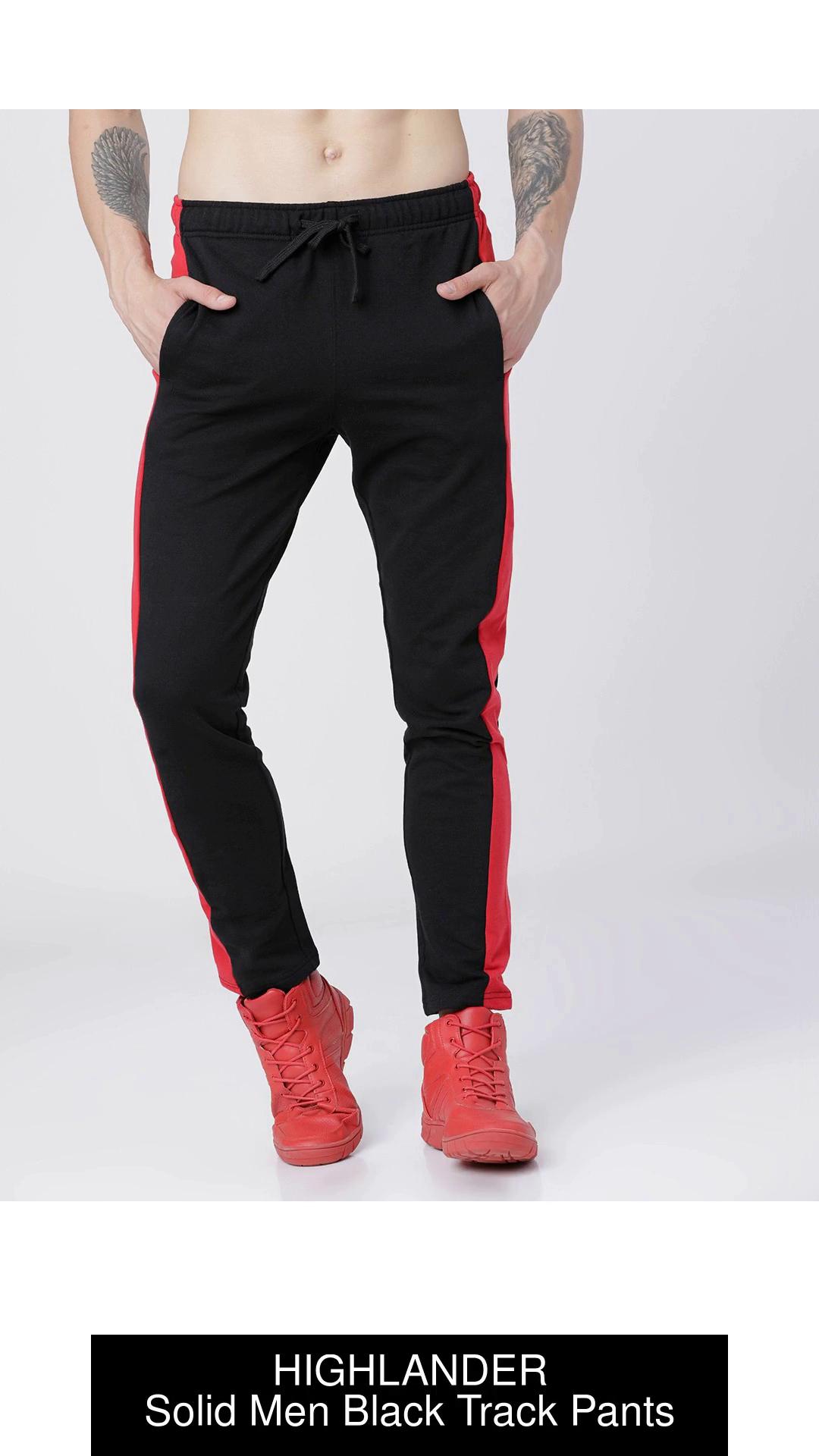 Buy Highlander Blue Regular Fit Track Pant for Men Online at Rs