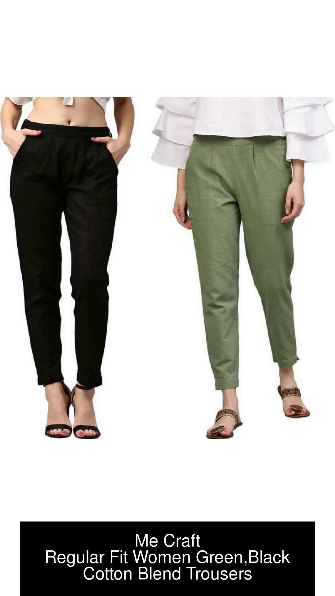 GreyRouze Regular Fit Women White Trousers  Buy GreyRouze Regular Fit  Women White Trousers Online at Best Prices in India  Flipkartcom