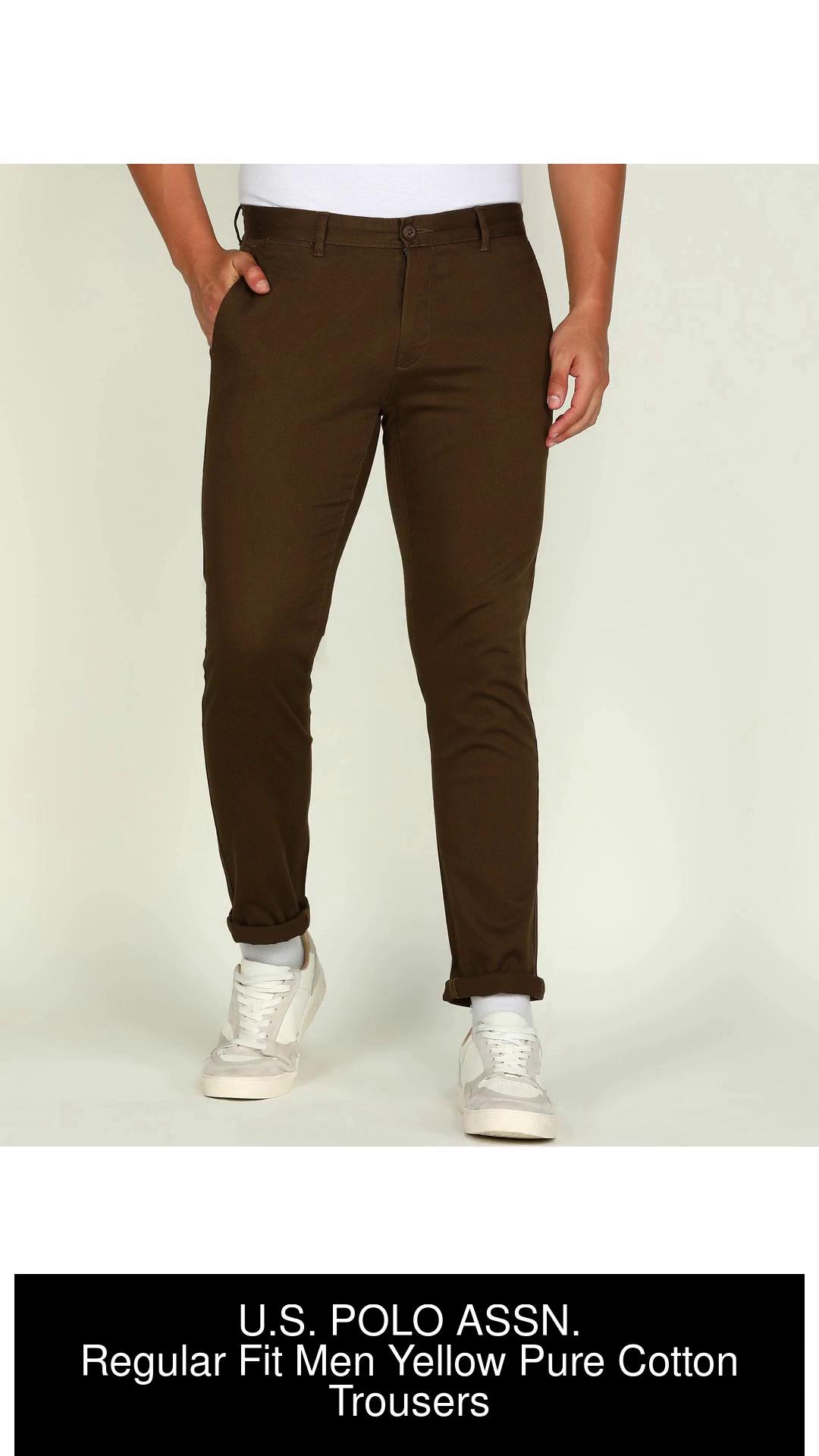 Buy online Blue Cotton Flat Front Casual Trousers from Bottom Wear for Men  by Us Polo Assn for 2999 at 0 off  2023 Limeroadcom