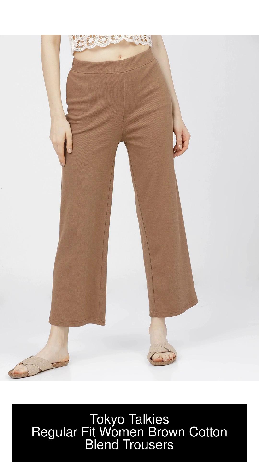 Buy Tokyo Talkies Ankle Length Trouser With Belt for Women Online at Rs384   Ketch