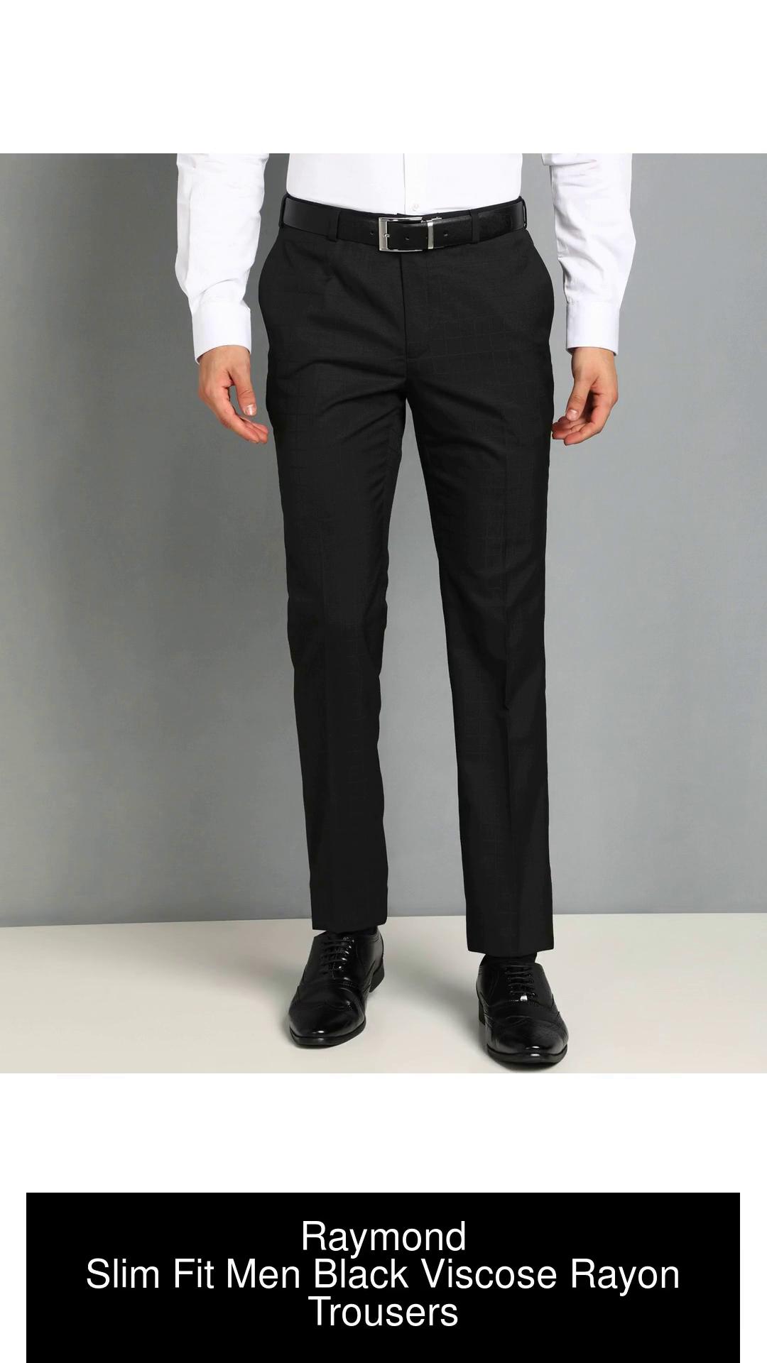 Buy RAYMOND Green Mens Printed Formal Trousers  Shoppers Stop