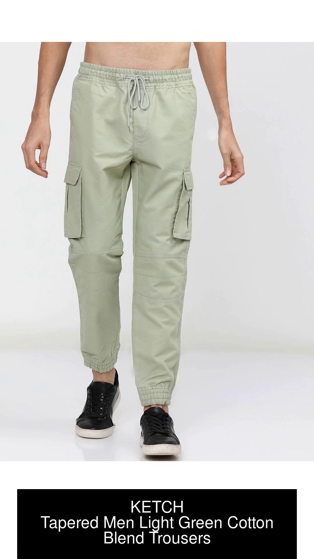 Military Green Tapered Trouser  Artless