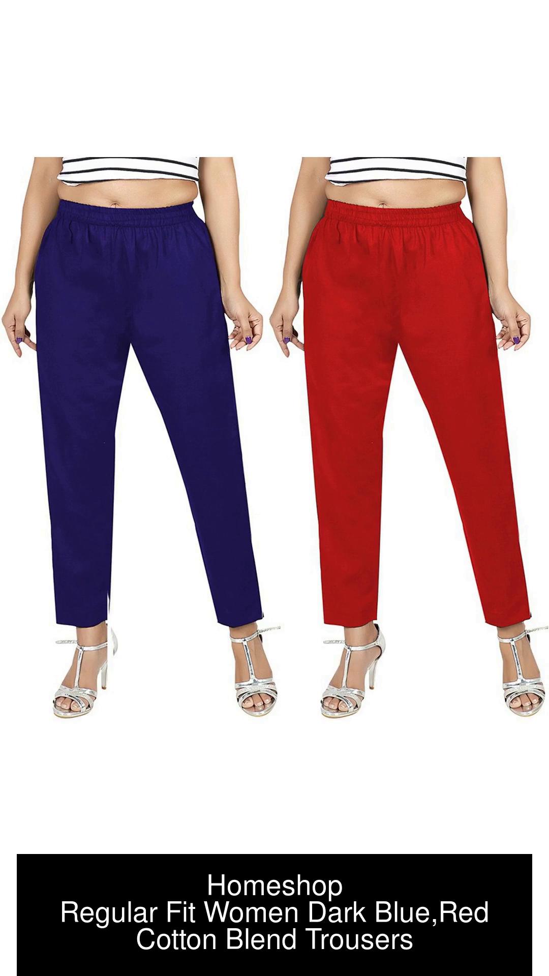 keshav srushti 19 colour Ladies Cotton Trouser Pants