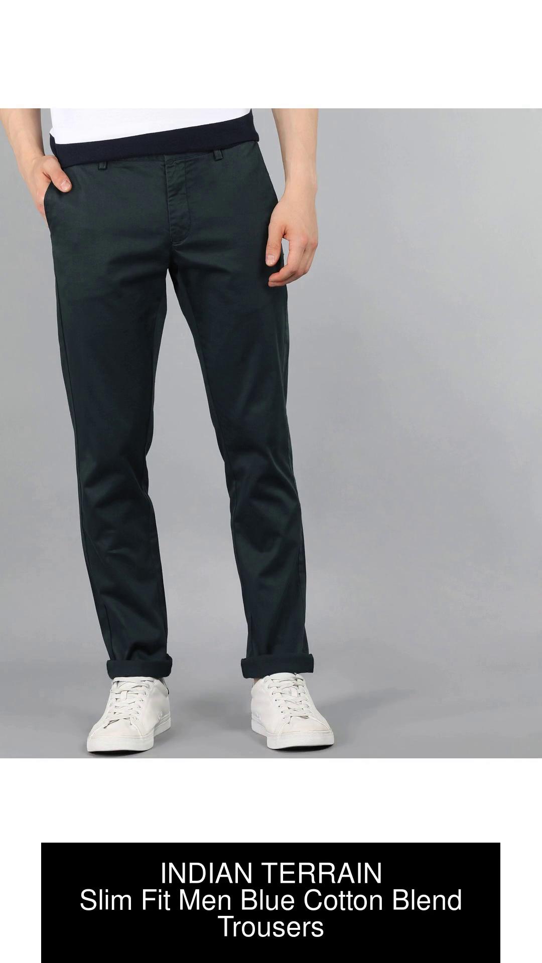 Indian terrain regular clearance fit men's trousers