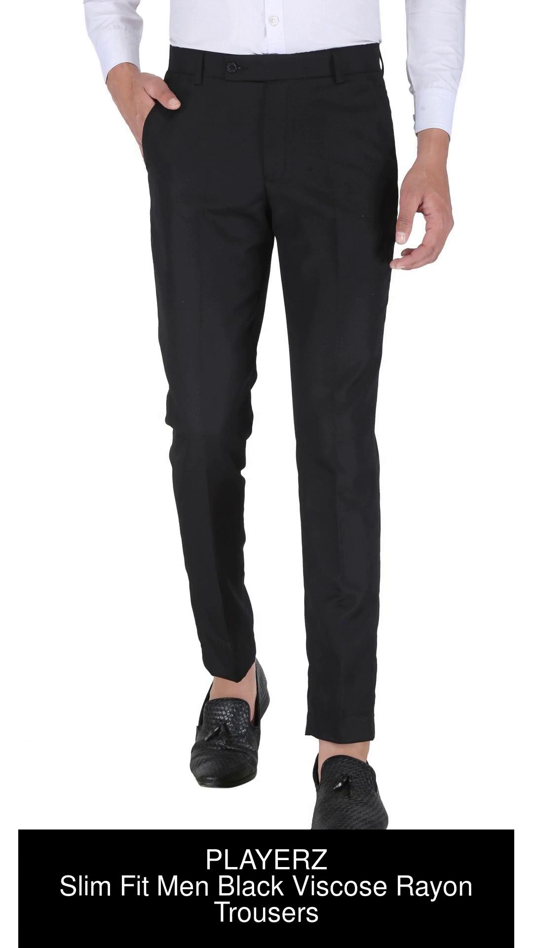 Black All Weather Essential Stretch Pants