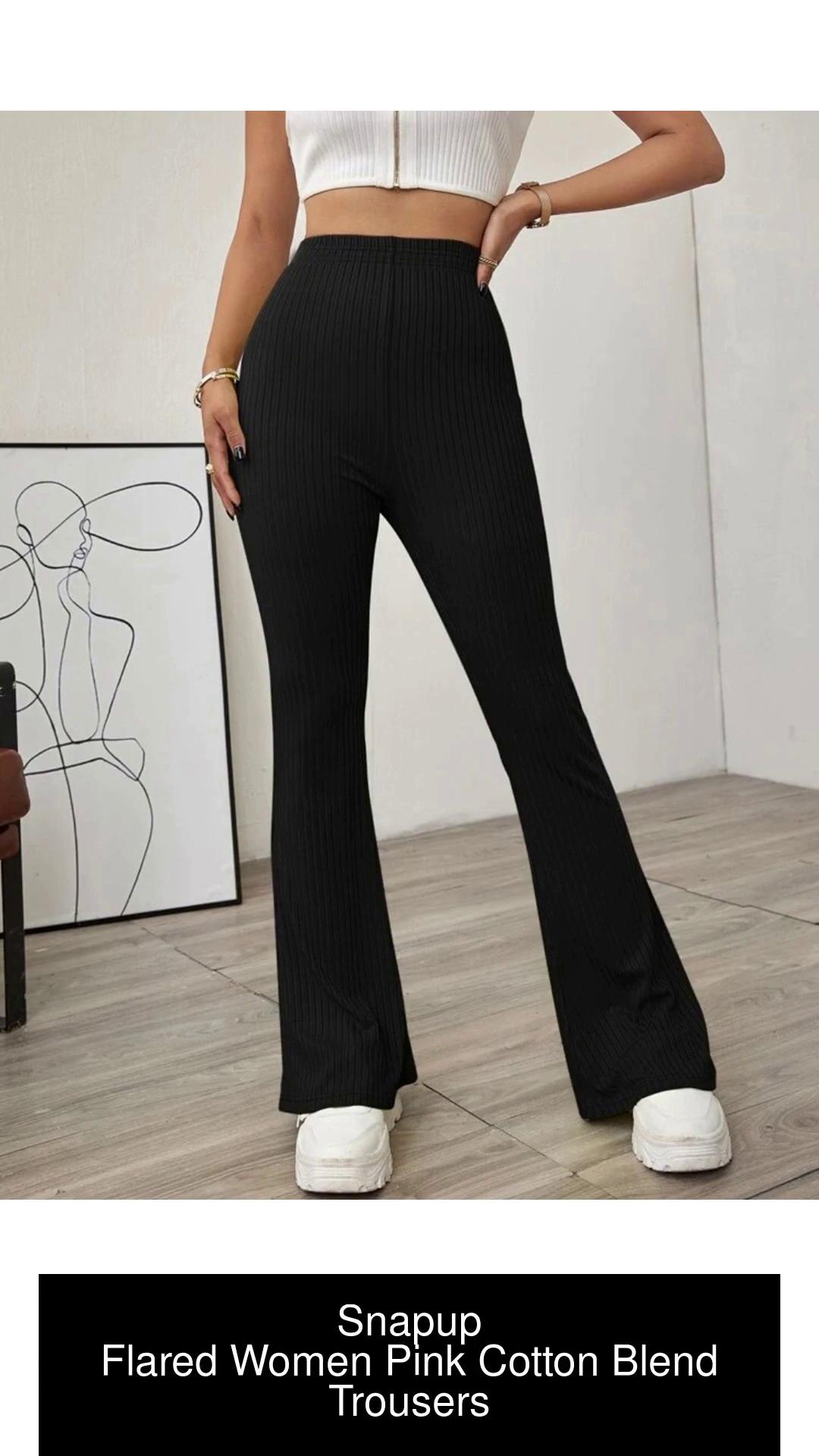 EVERDION Flared Women Grey Trousers  Buy EVERDION Flared Women Grey  Trousers Online at Best Prices in India  Flipkartcom