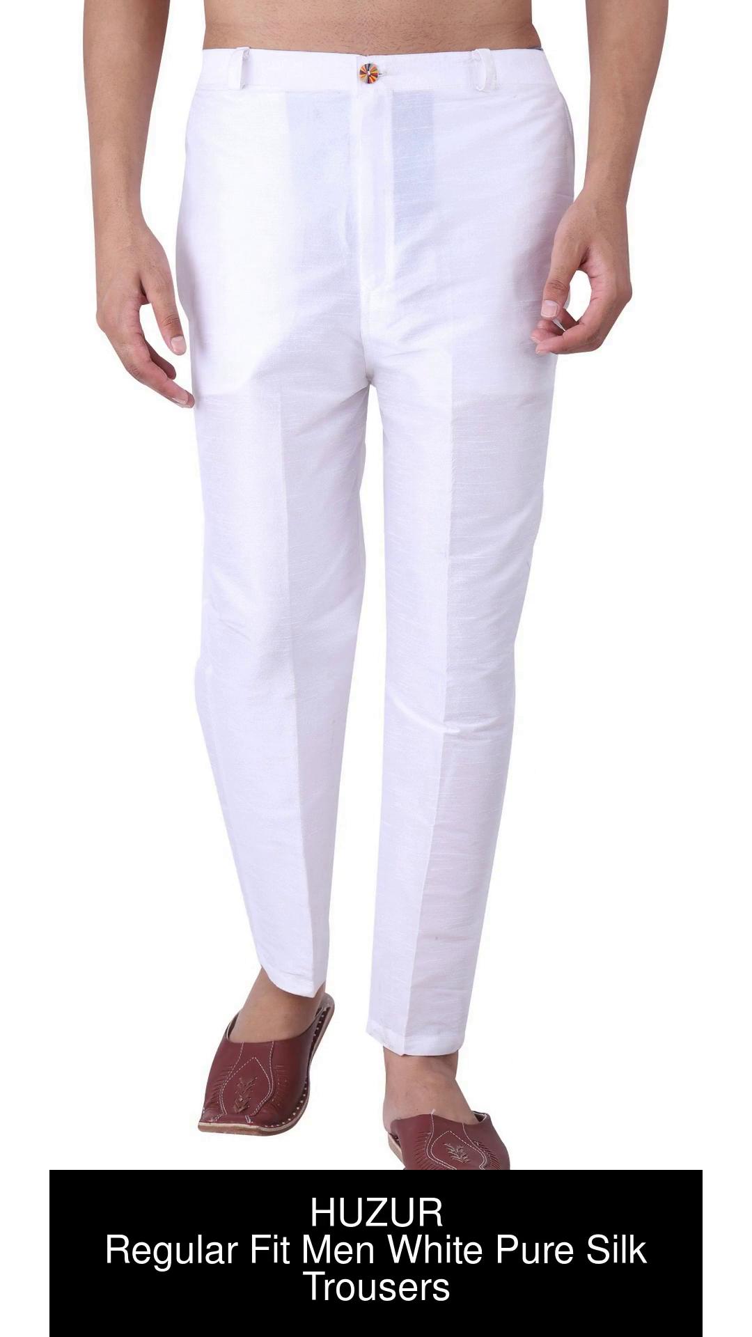 Buy online White Silk Blend Cigarette Pant from bottom wear for Women by  Numbrave for 679 at 63 off  2023 Limeroadcom