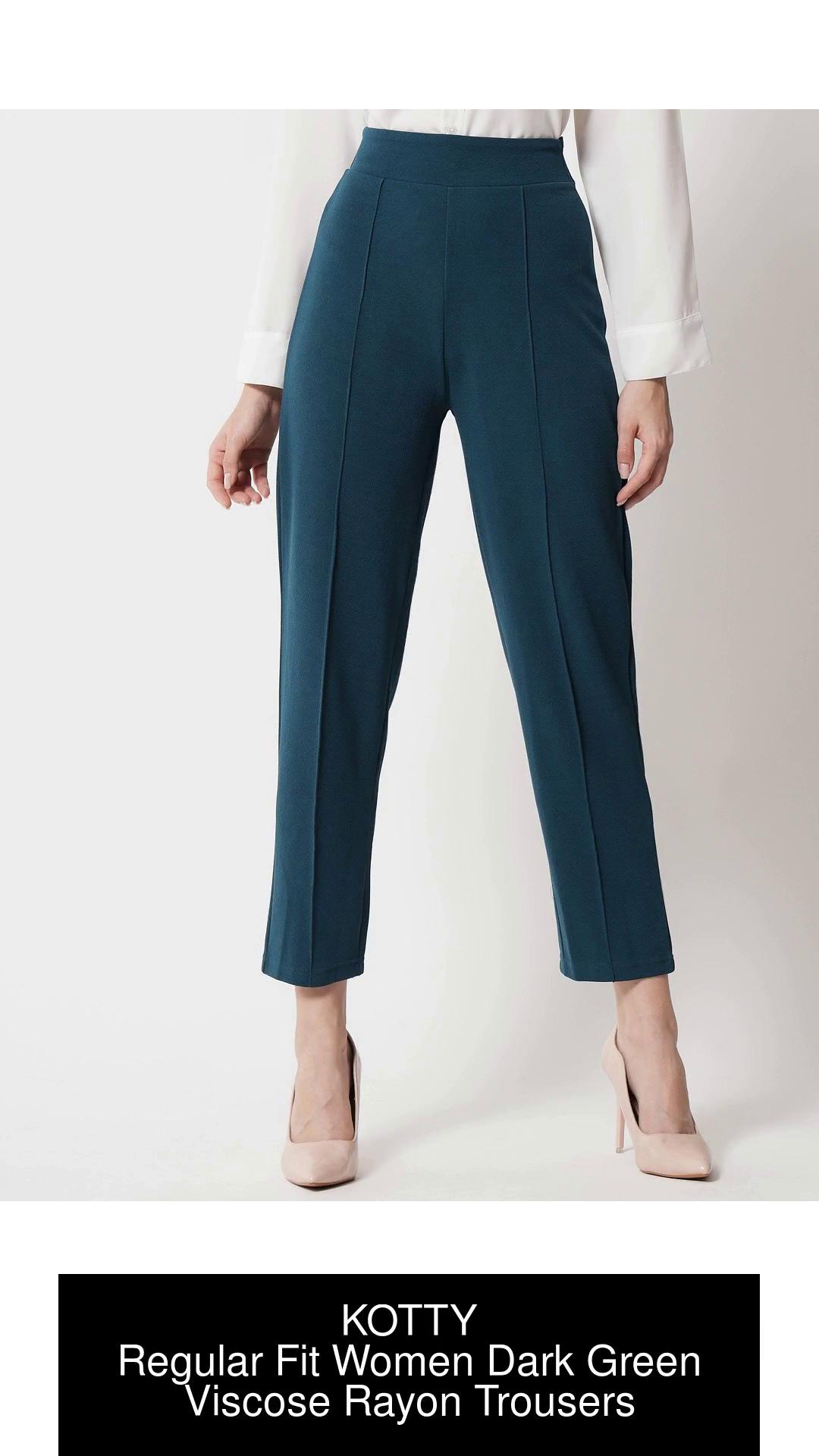 Fashionable Outfits With Dark Green Pants For Ladies  Dark green pants  Green pants outfit Green pants women