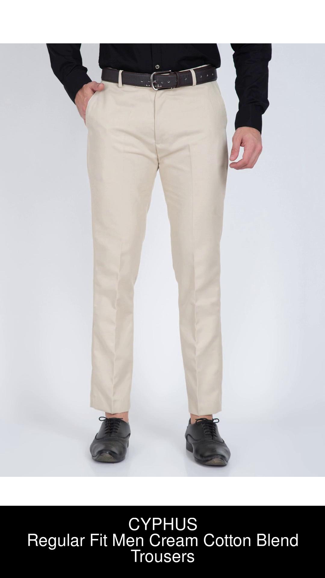 Buy TIM ROBBINS MENS TROUSERS KHAKI COLOR SLIM FIT COTTON BLEND FORMAL  TROUSERSTROUSERMEN TROUSERFORMAL TROUSERPANTPANTSMEN PANTSTROUSERSCASUAL  TROUSERS Online at Best Prices in India  JioMart