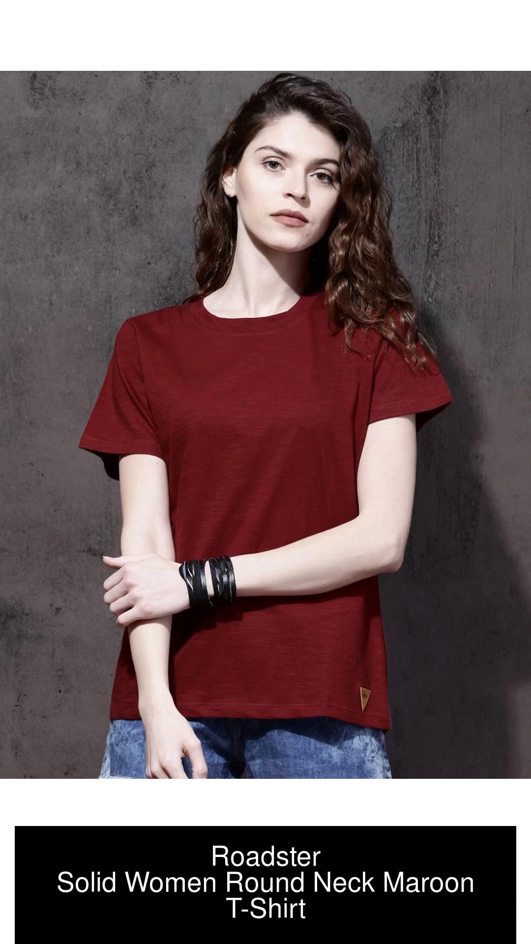 roadster maroon t shirt