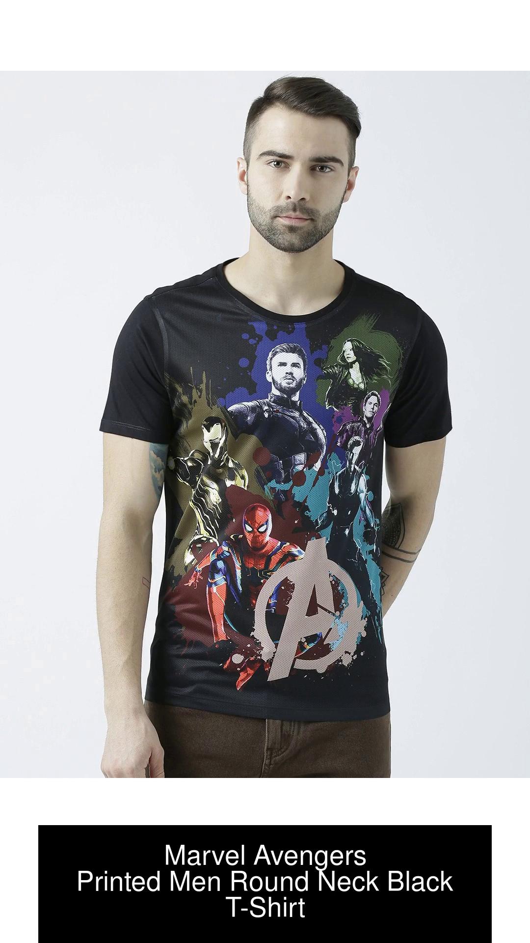 Mens 2025 avengers shirt