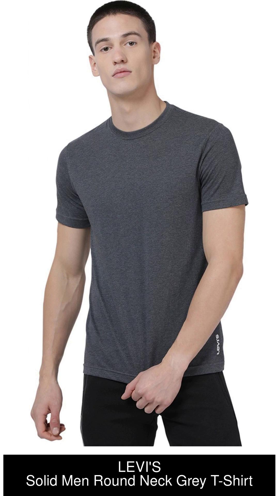 Levi's cotton t-shirt gray color