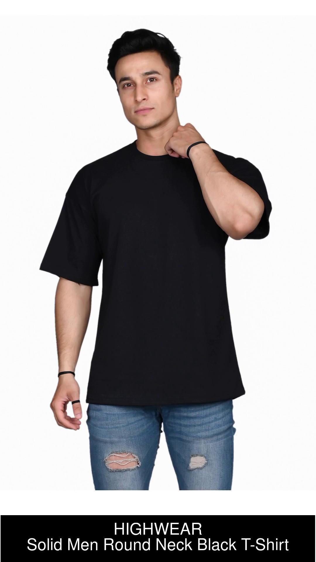 NB NICKY BOY Printed Men Round Neck Black T-Shirt - Buy NB NICKY BOY  Printed Men Round Neck Black T-Shirt Online at Best Prices in India