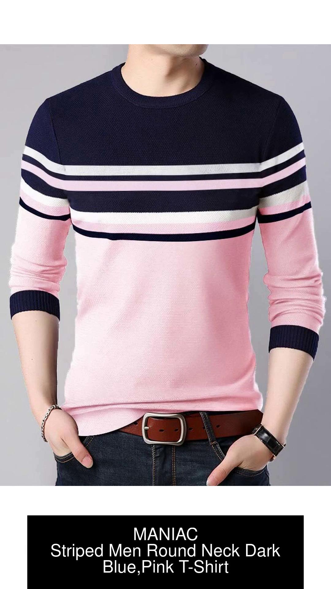 Buy Pink Shirts for Men by Maniac Online