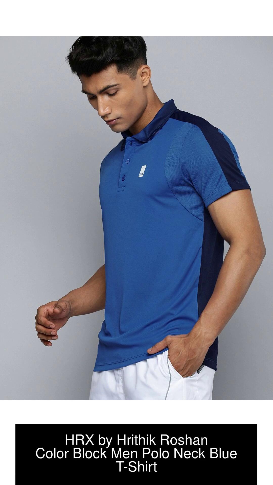 Colour Block Collar Sports Jersey