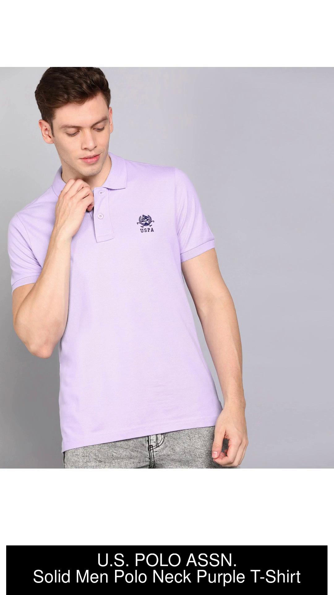 us polo purple t shirt