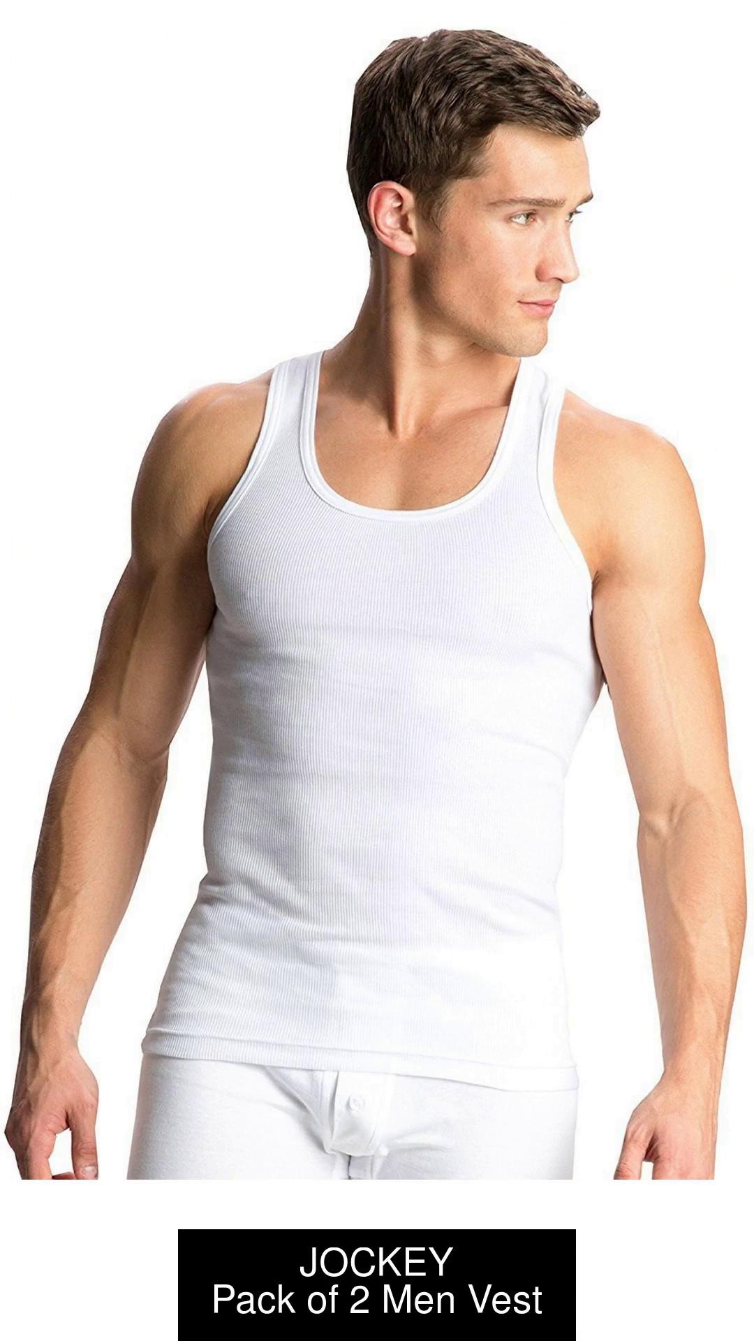 Jockey deals white vest